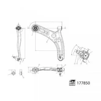Автозапчасть FEBI BILSTEIN 177850