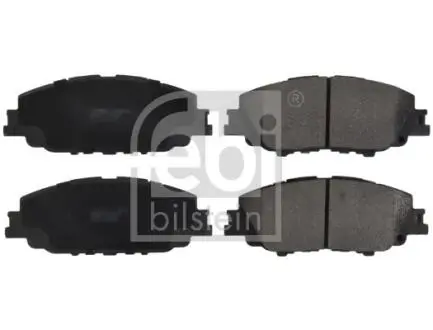 Комплект гальмівних колодок передн, TOYOTA COROLLA, PRIUS PHV, YARIS, YARIS CROSS 1.2-1.8H 01.16- FEBI BILSTEIN 180140