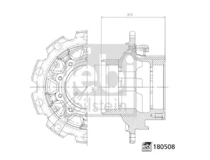 Ступиця FEBI BILSTEIN 180508