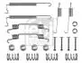 Монтажний набір гальмівної колодки OPEL ASTRA F, CORSA A, CORSA A TR, CORSA B, CORSA B/HATCHBACK, CORSA C, CORSA C/HATCHBACK, TIGRA 1.0-1.8 09.82-12.12 FEBI BILSTEIN 182150 (фото 1)