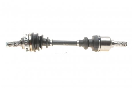 Полуось (передняя) (L) Citroen Berlingo/Peugeot Partner 96-11 (25z/24z/587mm)(+ABS) FEBI BILSTEIN 182589