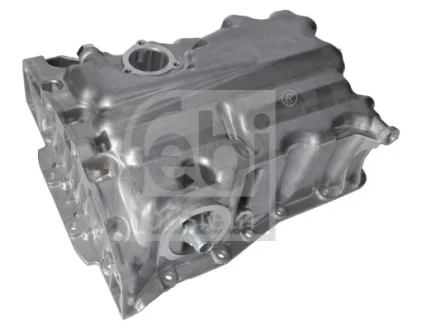 Масляний піддон (з отвором для датчика, алюміній) AUDI A1, A1 ALLSTREET, A1 CITY CARVER, A3, Q2, SEAT ARONA, ATECA, IBIZA IV, IBIZA IV SC, IBIZA IV ST, IBIZA V, LEON 1.0/1.0CNG 01.14- FEBI BILSTEIN 182603