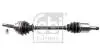Привідний вал передн Лів 895мм CITROEN SAXO, PEUGEOT 106 II, 106 II/HATCHBACK 1.0-1.6 04.96-07.04 FEBI BILSTEIN 183169 (фото 1)