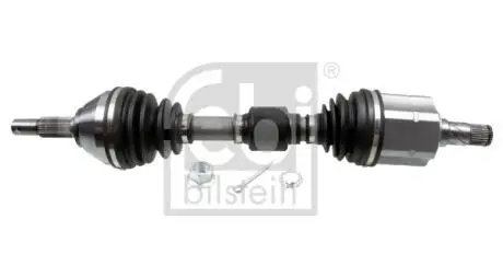 Привідний вал передн Лів 650мм NISSAN QASHQAI I, RENAULT KOLEOS I 1.6D/2.0D 02.07- FEBI BILSTEIN 183462
