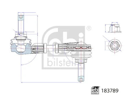 Тяга стабілізатора FEBI BILSTEIN 183789