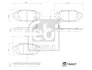 Колодки гальмівні (передні) Mazda 3 13-/CX-3 15- FEBI BILSTEIN 184437 (фото 1)