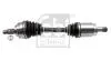 Полуось (передняя) BMW X5 (E53) 00- (L) (30x27x586) M54/M57/M62/N62 FEBI BILSTEIN 184556 (фото 1)