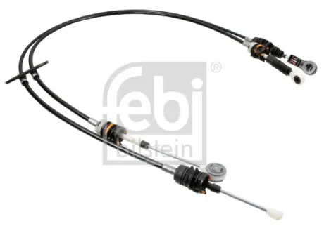 Трос перемикання передач (1265-1482mm/1572, 1715mm) FORD FIESTA, FIESTA V, FUSION 1.25-2.0 11.01-11.13 FEBI BILSTEIN 184844