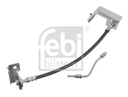 Гальмівний шланг задн Лів (довжина 338мм, M10x1/M10x1) HYUNDAI I20 ACTIVE, I20 II 1.0-1.4D 11.14- FEBI BILSTEIN 185025