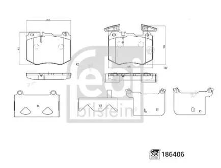 Автозапчасть FEBI BILSTEIN 186406