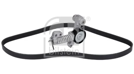 Комплект поліклинового ременя (із натягувачем) VOLVO S60 II, S80 II, S90 II, V40, V60 I, V60 II, V70 III, V90 II, XC40, XC60 I, XC60 II, XC70 II, XC90 II 2.0/2.0D 09.13- FEBI BILSTEIN 187696