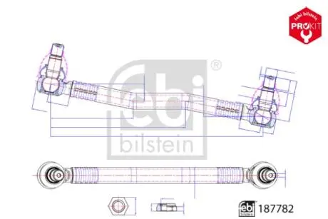 Автозапчасть FEBI BILSTEIN 187782