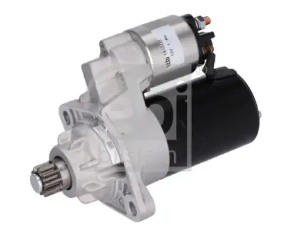 Стартер (12В, 1,1кВт) AUDI A3, TT, SEAT ALHAMBRA, LEON, TOLEDO II, SKODA OCTAVIA I, OCTAVIA I/KOMBI, VW BORA, BORA I, GOLF IV, NEW BEETLE, SHARAN 1.4-3.2 09.95-12.13 FEBI BILSTEIN 188506