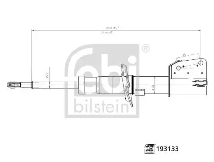 FEBI - Амортизатор FEBI BILSTEIN 193133