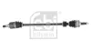 Піввісь (передня) Opel Agila 1.0-1.2 08-14 (R) (25z/20z/882mm) FEBI BILSTEIN 193386 (фото 1)