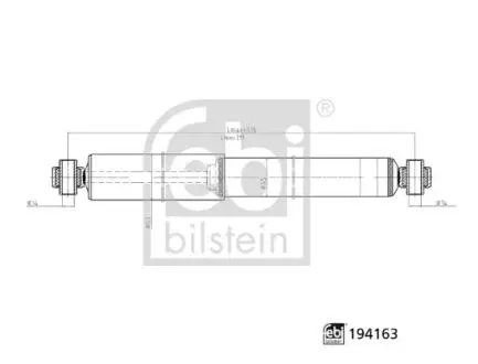 FEBI - Амортизатор FEBI BILSTEIN 194163