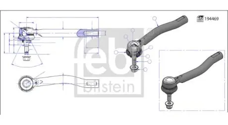 Автозапчасть FEBI BILSTEIN 194469