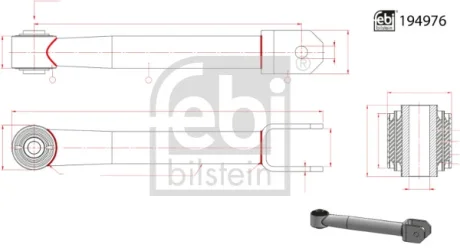 Автозапчасть FEBI BILSTEIN 194976