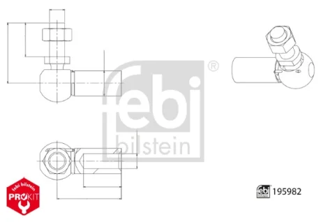 Автозапчасть FEBI BILSTEIN 195982