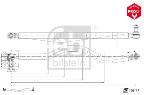 Автозапчасть FEBI BILSTEIN 196117