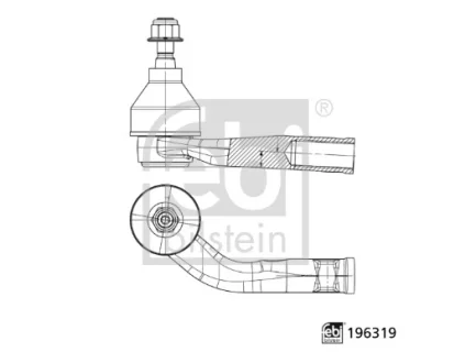 Накінечник тяги FEBI BILSTEIN 196319