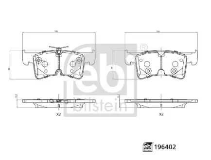 Автозапчасть FEBI BILSTEIN 196402