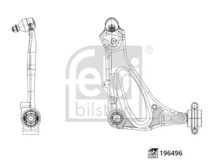 Автозапчасть FEBI BILSTEIN 196496