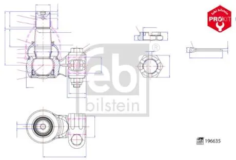 Автозапчасть FEBI BILSTEIN 196635