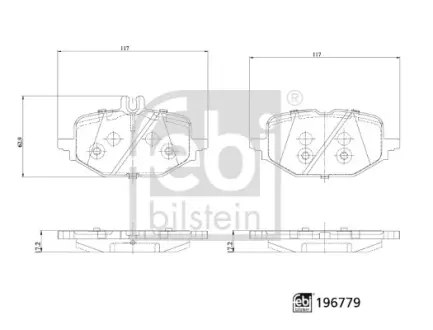 Автозапчасть FEBI BILSTEIN 196779