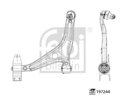 Автозапчасть FEBI BILSTEIN 197244