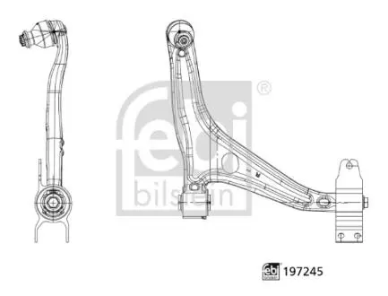 Автозапчасть FEBI BILSTEIN 197245