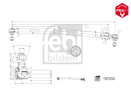 Автозапчасть FEBI BILSTEIN 197255