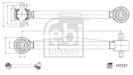 Автозапчасть FEBI BILSTEIN 197257