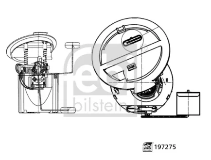 Автозапчасть FEBI BILSTEIN 197275