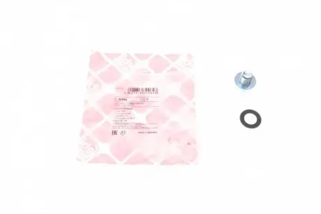 Болт слива масла Toyota Camry/Corolla/Lexus LS 86- (M12x1.25) (+уплотн. кольцо)) FEBI BILSTEIN 30264