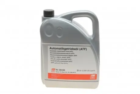 Масло трансмиссионное емкостью 5л FEBI BILSTEIN 36449