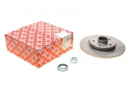 Диск тормозной (задний) Renault Kangoo 08- (274х11) (+ABS) (с подшипником)) FEBI BILSTEIN 38304