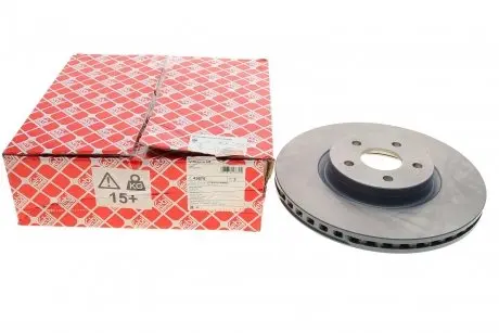 Диск тормозной (передний) Ford Focus/Kuga II 07-/Connect 13-(320x25) (с покрытием) (вентилированный)) FEBI BILSTEIN 43870