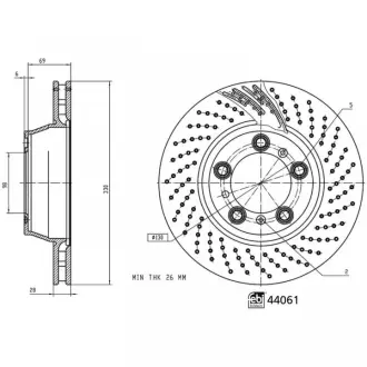 Автозапчасть FEBI BILSTEIN 44061