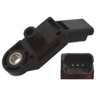 Датчик тиску у впускному колекторі (3 pin) CITROEN C4, C4 I, C5 I, C5 II, C5 III, C6, C8, XSARA, XSARA PICASSO, FIAT ULYSSE, LANCIA PHEDRA, PEUGEOT 106 II, 307, 407, 607, 807 1.6-3.0 05.96- FEBI BILSTEIN 45936