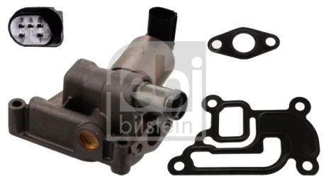 Клапан EGR OPEL AGILA A, ASTRA G, ASTRA G CLASSIC, ASTRA H, ASTRA H CLASSIC, ASTRA H GTC, COMBO TOUR, COMBO/MINIVAN, CORSA C, CORSA C/HATCHBACK, CORSA D, CORSA D/HATCHBACK 1.0-1.4LPG 09.00- FEBI BILSTEIN 47708