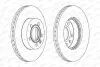 Диск тормозной FERODO DDF1010C (фото 2)