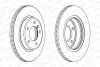 Диск тормозной FERODO DDF1066C (фото 2)