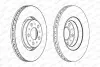Диск тормозной FERODO DDF1078C (фото 2)