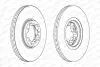 Диск тормозной FERODO DDF1113C (фото 2)