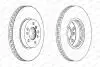 Диск тормозной FERODO DDF1256C1 (фото 2)