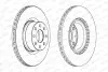 Диск тормозной FERODO DDF1298C (фото 1)