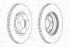 Диск тормозной FERODO DDF1312C (фото 1)