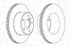 Диск тормозной FERODO DDF1379C1 (фото 1)