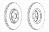 Диск тормозной FERODO DDF1405C1 (фото 1)